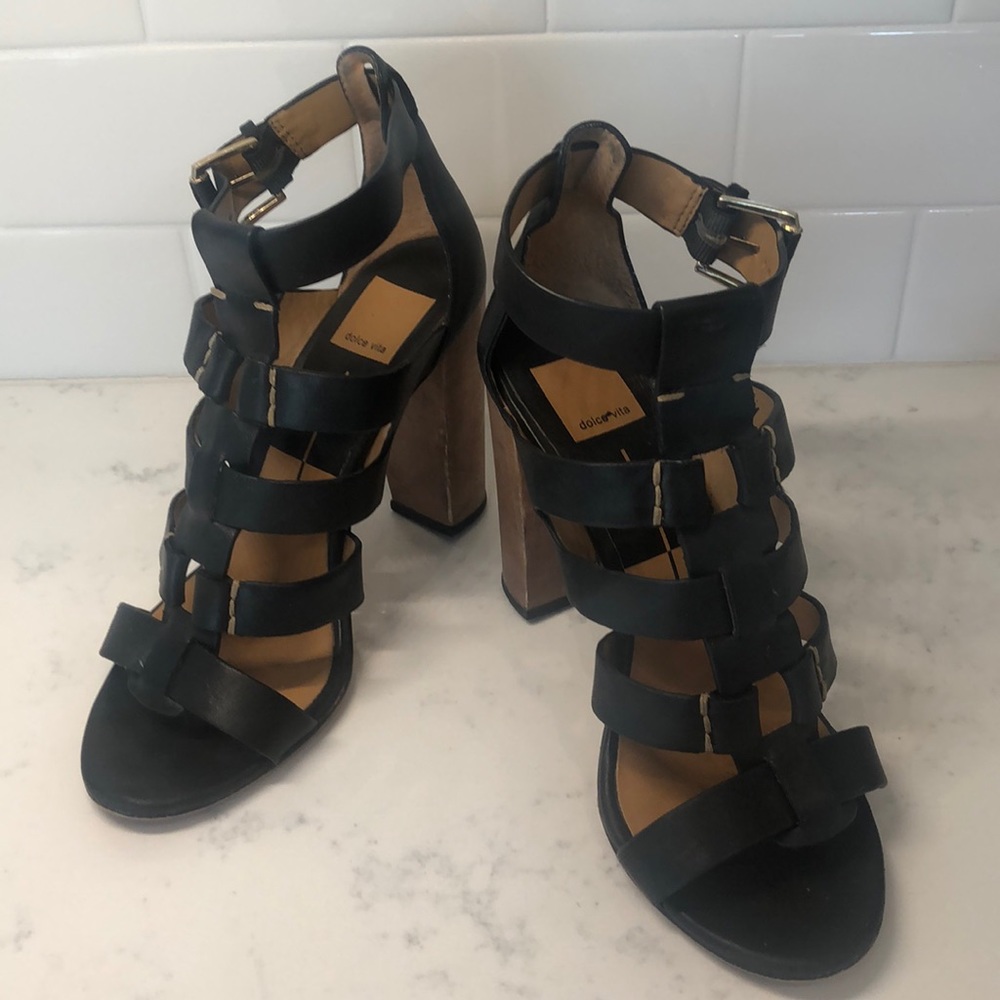 Dolce Vita | Niro Gladiator Caged Heels - Picture 3 of 7